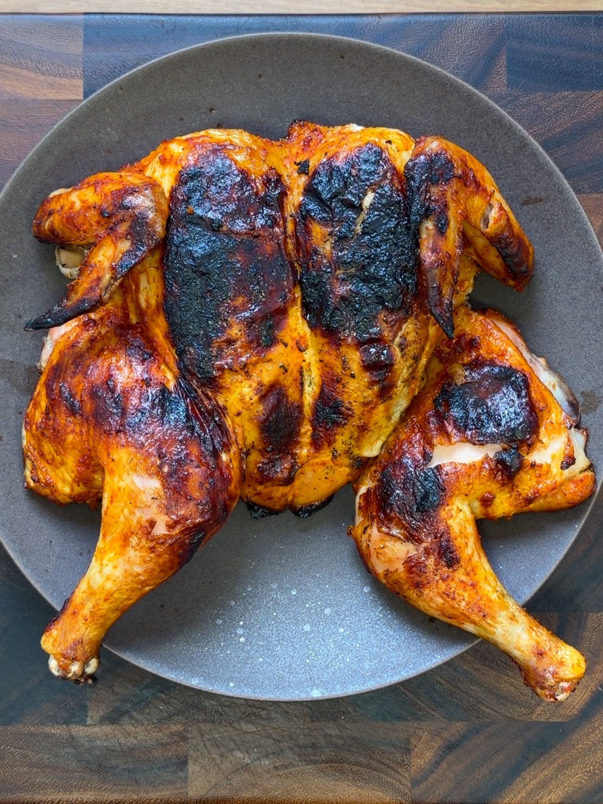 Gochujang Grilled Chicken (Whole Spatchcocked Bird)