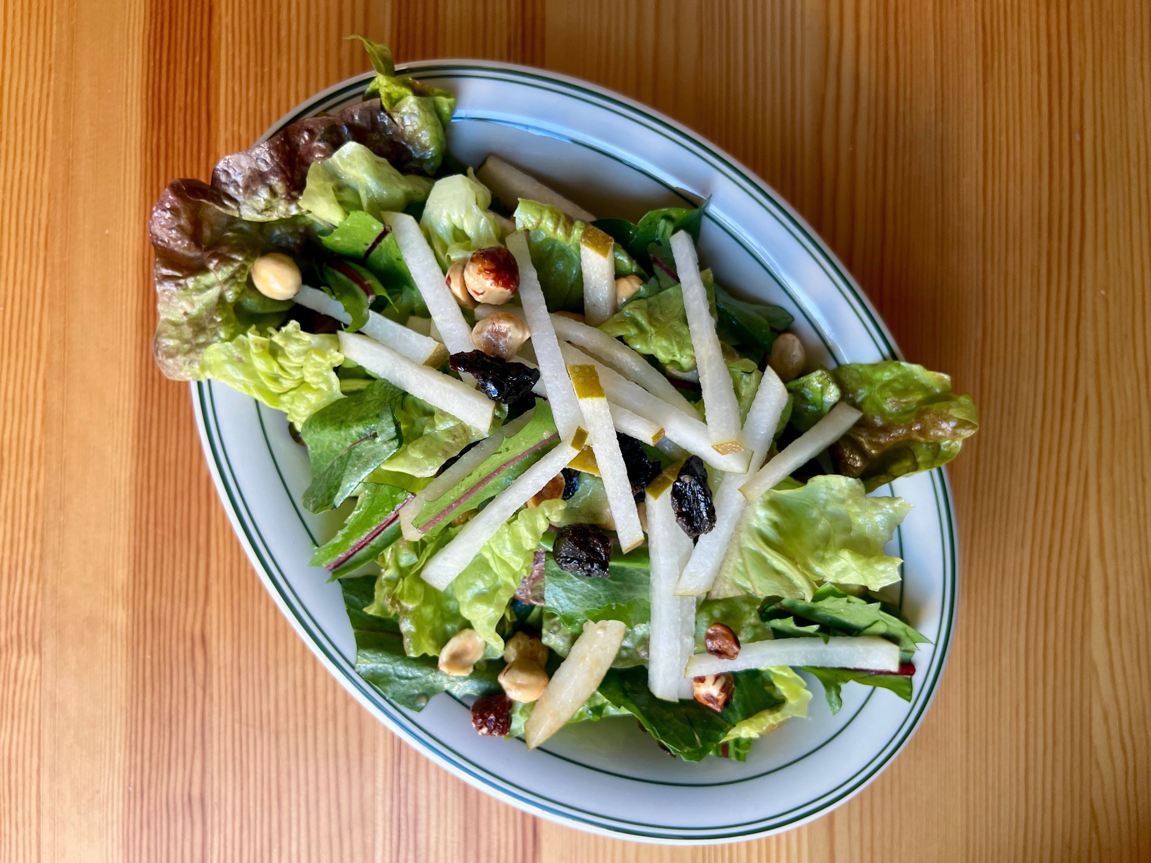 Gingery Dandelion Green Winter Salad